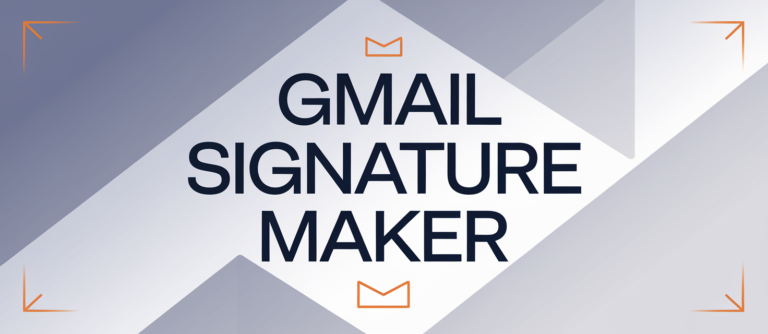 Looking for a Gmail Signature Maker? SyncSignature Has You Covered