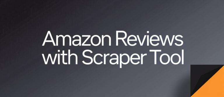 Extract Amazon Reviews with Our Powerful Scraper Tool